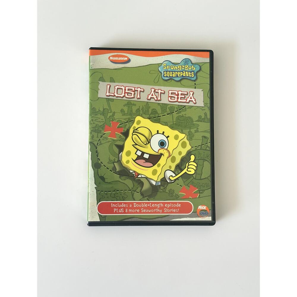 SpongeBob SquarePants: Lost At Sea DVD (2003) Nickelodeon – 8 Episode Collection